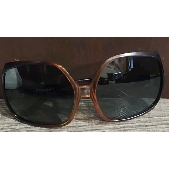 Vtg Ettore Bugatti EB Sunglasses 60s 70s Disco Motown Oversized France Designer - Picture 9 of 9